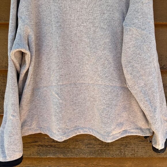 Cabela's Hooded Sweatshirts Beige Zip Up Sweater Sweatshirt Size L - Picture 11 of 11